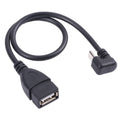 Cable de datos Micro USB macho a USB 2.0 hembra OTG en forma de U, Micro USB to USB 2.0