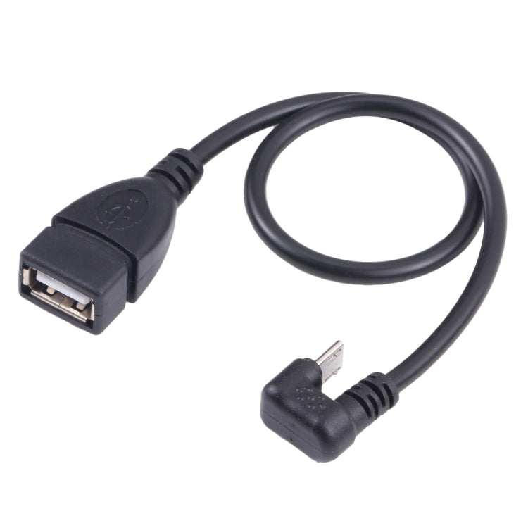 Cable de datos Micro USB macho a USB 2.0 hembra OTG en forma de U, Micro USB to USB 2.0
