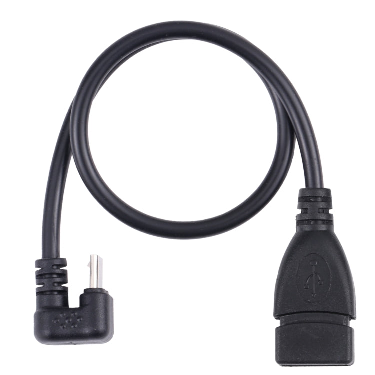 Cable de datos Micro USB macho a USB 2.0 hembra OTG en forma de U, Micro USB to USB 2.0