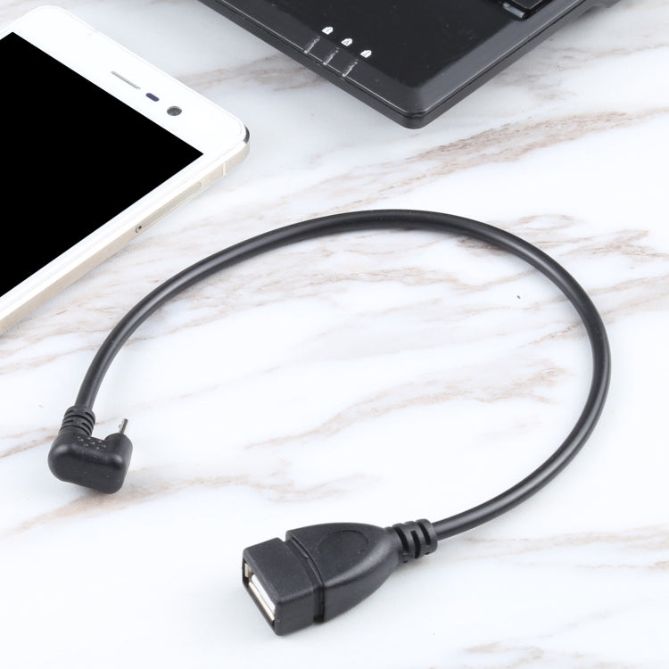Cable de datos Micro USB macho a USB 2.0 hembra OTG en forma de U, Micro USB to USB 2.0