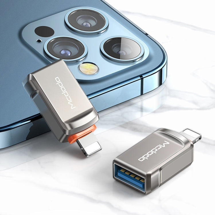 MCDODO USB 3.0 hembra a 8 pines macho OTG convertidor USB Flash Disk, 8 Pin