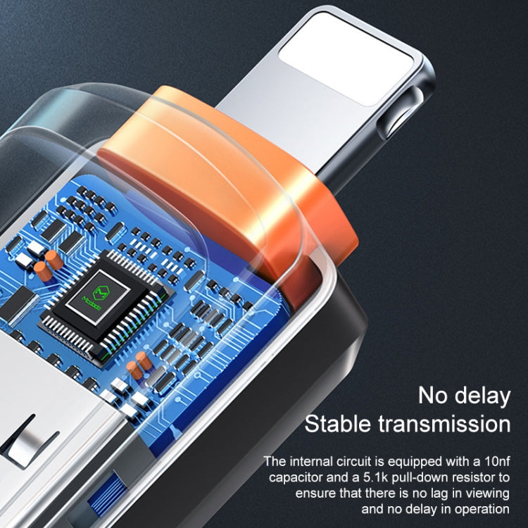 MCDODO USB 3.0 hembra a 8 pines macho OTG convertidor USB Flash Disk, 8 Pin