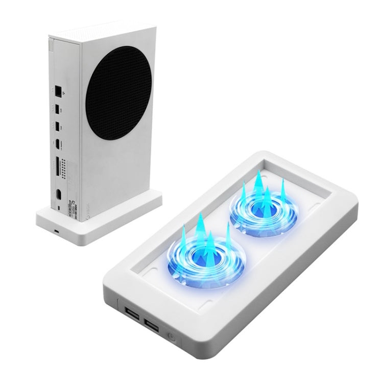 Base de ventilador de refrigeración host con 2 puertos USB para XBOX Series S, For XBOX Series S