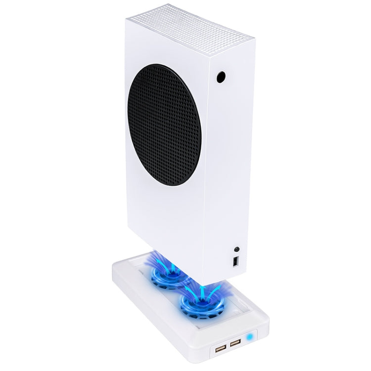 Base de ventilador de refrigeración host con 2 puertos USB para XBOX Series S, For XBOX Series S