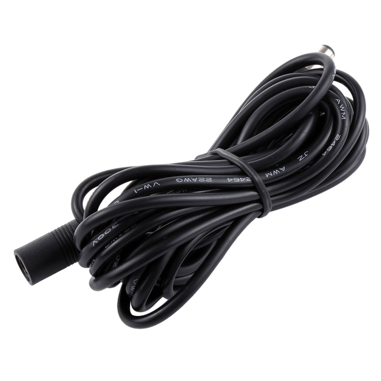 Cable de extensión de enchufe de fuente de alimentación CC hembra a macho, 2m, 22AWG, 5,5 x 2,1mm, para ordenador portátil, 2m 5.5 x 2.1mm