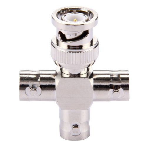 2 piezas 1 x BNC macho a 3 x conector BNC hembra, tipo cruzado, Cross Type