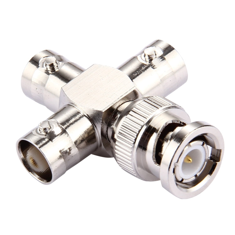2 piezas 1 x BNC macho a 3 x conector BNC hembra, tipo cruzado, Cross Type