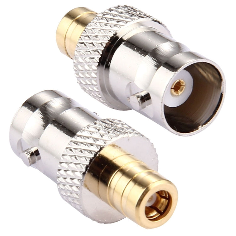 Conector BNC hembra a SMB hembra de 2 piezas, Female to SMB Female
