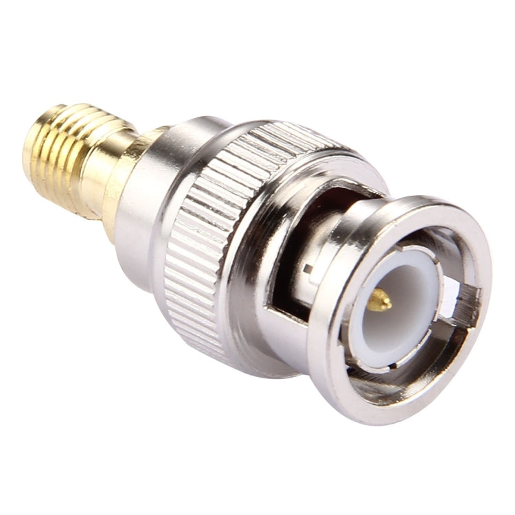 Conector BNC macho a SMA hembra de 2 piezas, Male to SMA Female