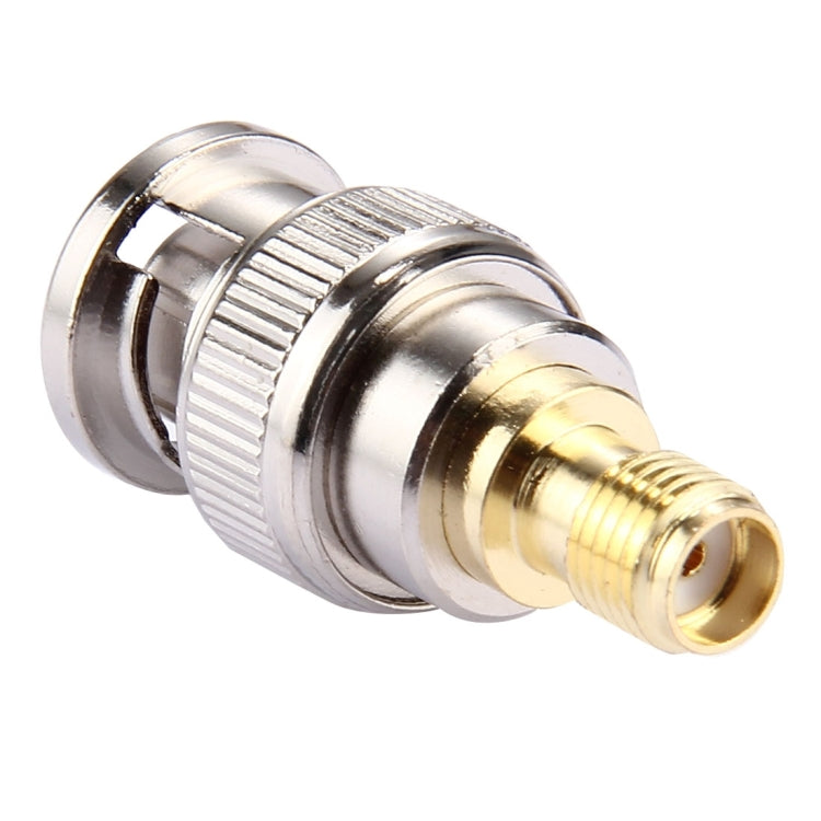 Conector BNC macho a SMA hembra de 2 piezas, Male to SMA Female