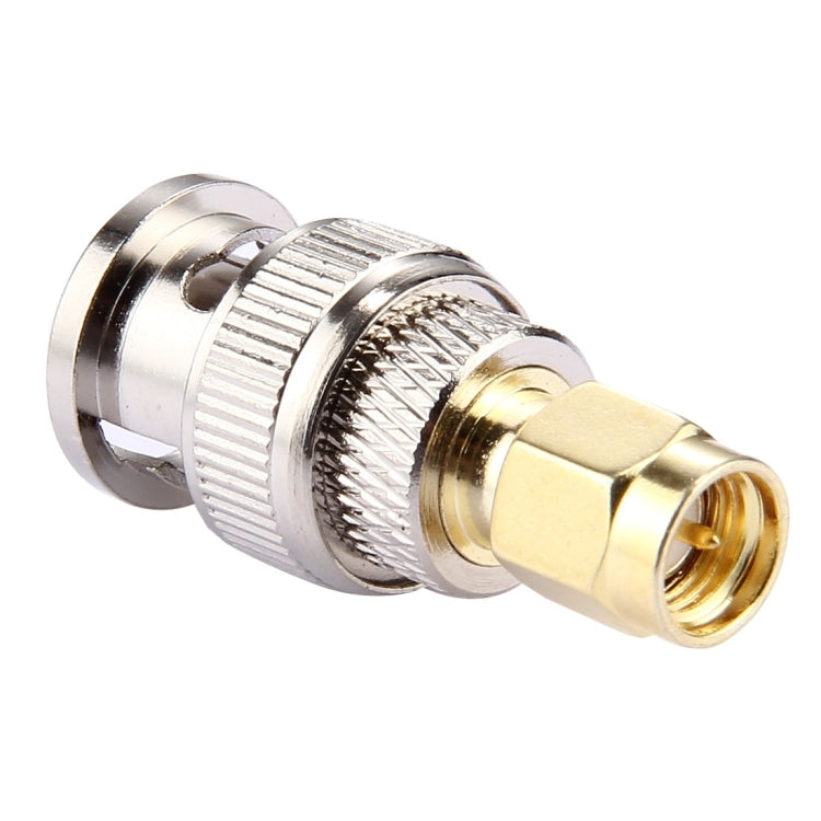 Conector BNC macho a SMA macho de 2 piezas, Male to SMA Male