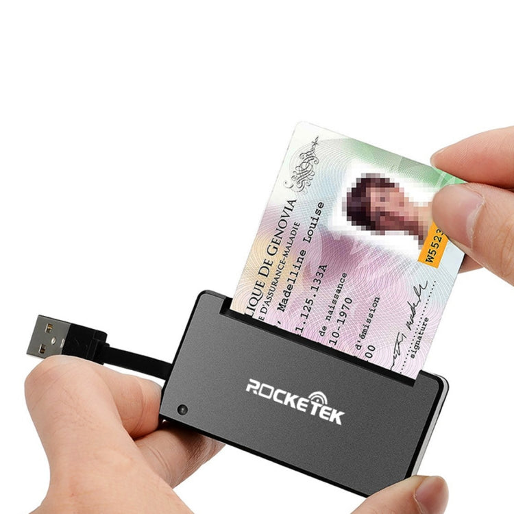 Lector de tarjetas inteligentes con chip SIM ROCKETEK SCR3 CAC ID, SCR3