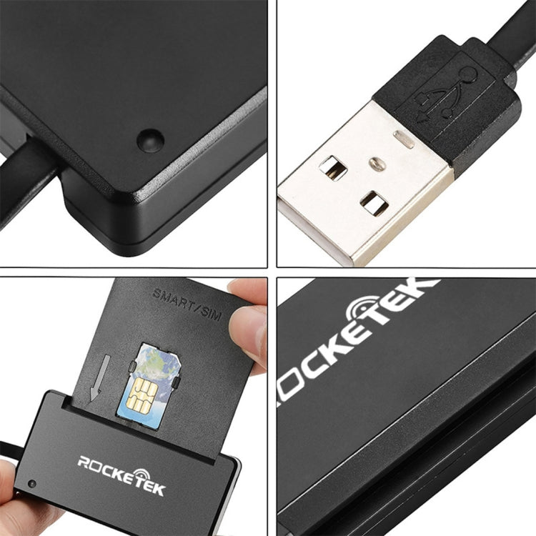 Lector de tarjetas inteligentes con chip SIM ROCKETEK SCR3 CAC ID, SCR3