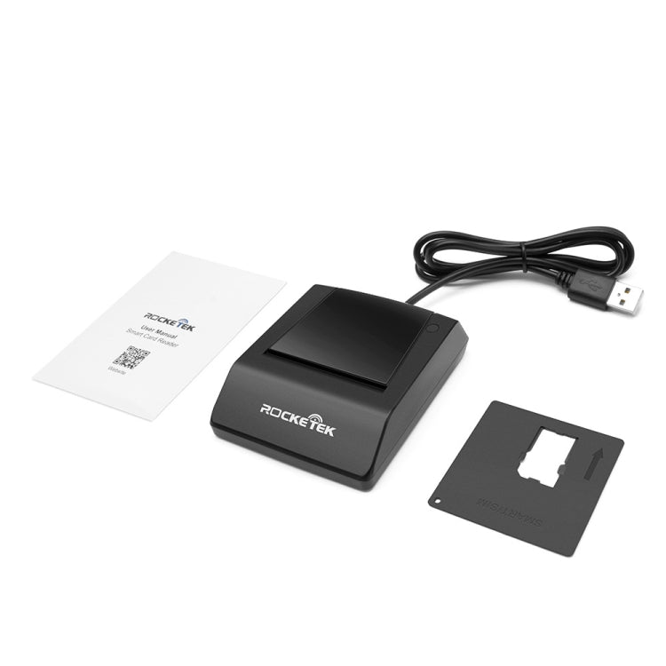 Lector de tarjetas inteligentes con chip SIM ROCKETEK RT-SCR4 CAC IC, RT-SCR4