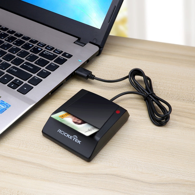 Lector de tarjetas inteligentes con chip SIM ROCKETEK RT-SCR4 CAC IC, RT-SCR4