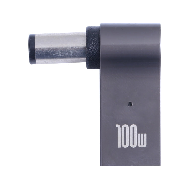 Adaptador de carga de computadora USB-C / Type-C hembra de 100 W a CC macho de 7,4 x 0,6 mm para HP, Type-C Female to DC 7.4x0.6mm Male(for HP)