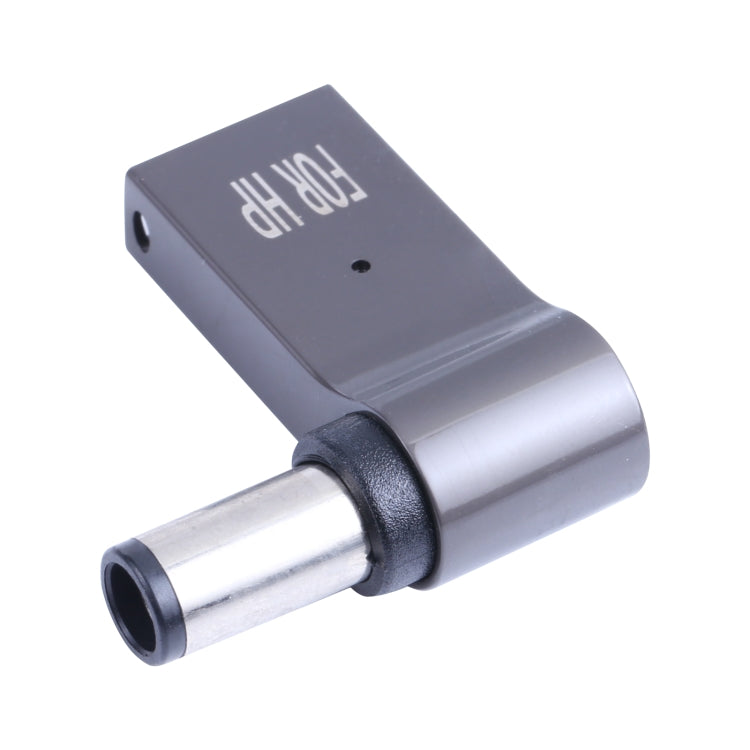 Adaptador de carga de computadora USB-C / Type-C hembra de 100 W a CC macho de 7,4 x 0,6 mm para HP, Type-C Female to DC 7.4x0.6mm Male(for HP)
