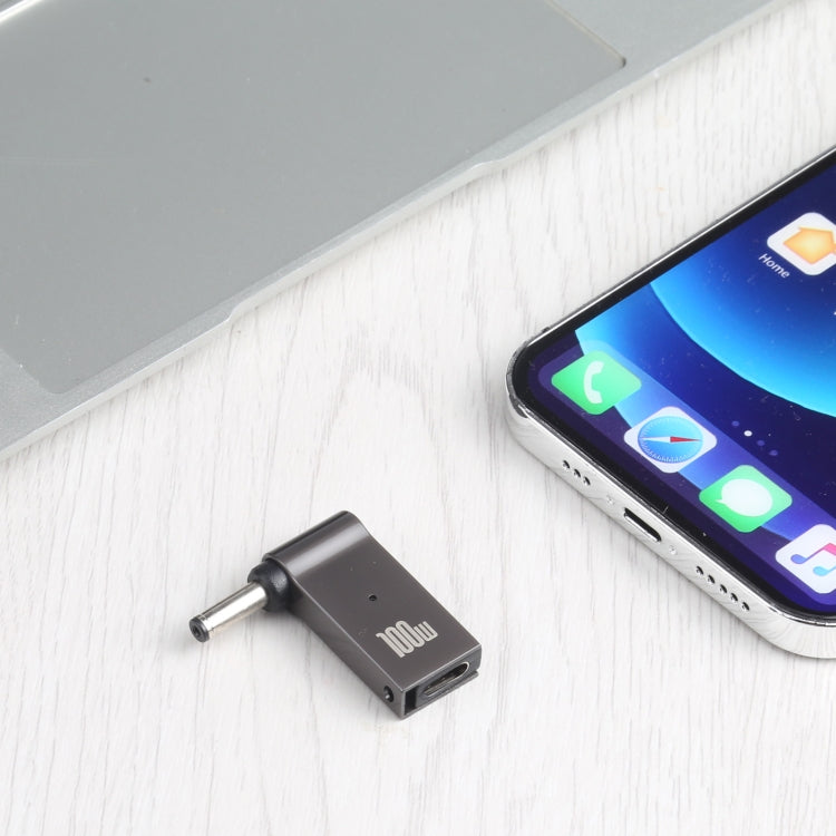 Adaptador de carga de computadora USB-C / Type-C hembra de 100 W a CC macho de 4,0 x 1,35 mm para Asus, Type-C Female to DC 4.0x1.35mm Male