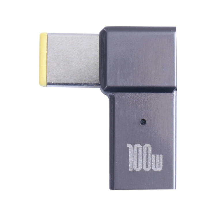 Adaptador de carga de computadora USB-C / Type-C hembra a grande y cuadrado de 100 W para Lenovo, Type-C Female to Big Square