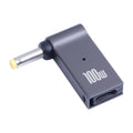 Adaptador de carga de computadora USB-C / Type-C hembra de 100 W a CC macho de 4,0 x 1,7 mm para Lenovo, Type-C Female to DC 4.0x1.7mm Male(Yellow)