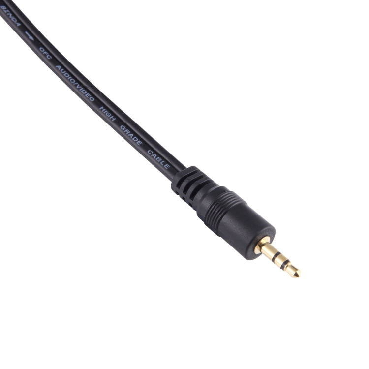 Cable adaptador de conector de Audio macho XLR CANNON macho de 3,5mm con cabeza de Metal de 30cm, 3.5mm Male
