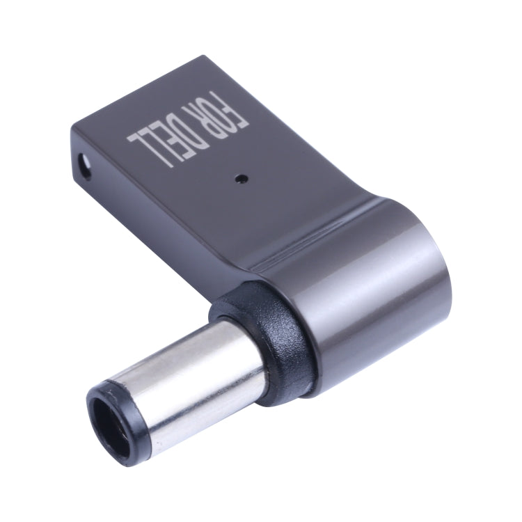 Adaptador de carga de computadora USB-C / Type-C hembra de 100 W a CC macho de 7,4 x 0,6 mm para Dell, Type-C Female to DC 7.4x0.6mm Male(for Dell)