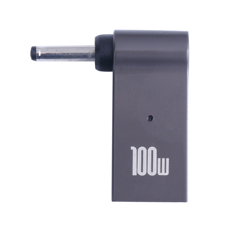 Adaptador de carga de computadora USB-C / Type-C hembra de 100 W a CC macho de 3,0 x 1,1 mm para Acer, Type-C Female to DC 3.0x1.1mm Male
