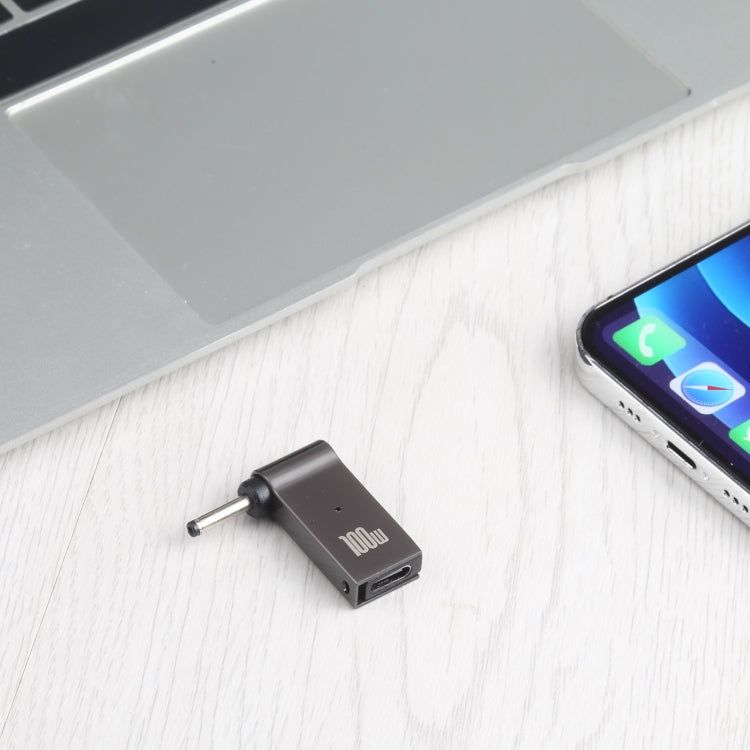 Adaptador de carga de computadora USB-C / Type-C hembra de 100 W a CC macho de 3,0 x 1,1 mm para Acer, Type-C Female to DC 3.0x1.1mm Male