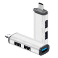 ADS-302C Estación de acoplamiento HUB multifunción tipo C / USB-C 3 en 1, ADS-302C