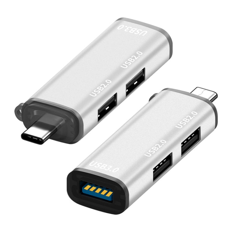 ADS-302C Estación de acoplamiento HUB multifunción tipo C / USB-C 3 en 1, ADS-302C