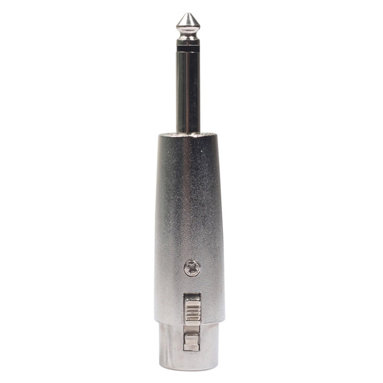 5 PCS LZ1167G 6,35 mm Cabezal macho de una sola pista a enchufe adaptador de audio hembra XRL (Negro), LZ1167, LZ1167G