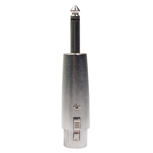 5 PCS LZ1167G 6,35 mm Cabezal macho de una sola pista a enchufe adaptador de audio hembra XRL (Negro), LZ1167, LZ1167G
