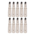 10 PCS LZ1164-1 Adaptador de audio XRL hembra a macho de 6,35 mm