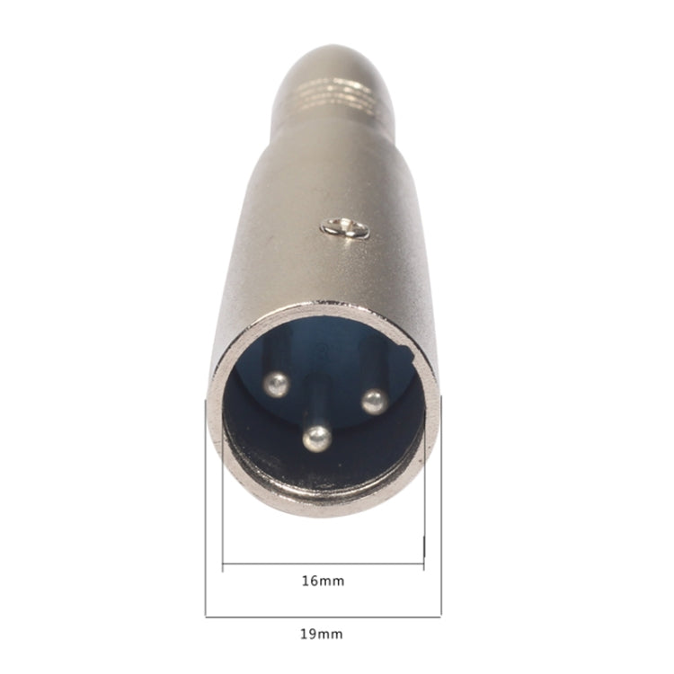 10 PCS LZ1164-1 Adaptador de audio XRL hembra a macho de 6,35 mm