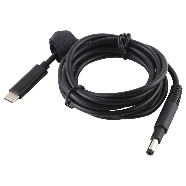 Cable de carga de alimentación para computadora portátil USB-C / Type-C a 4,8 x 1,7 mm, longitud del cable: aproximadamente 1,5 m, Type-C to 4.8 x 1.7mm