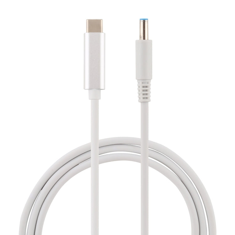 Para cable de carga de alimentación para computadora portátil HP USB-C / Type-C a 4,5 x 3,0 mm, longitud del cable: aproximadamente 1,5 m, Type-C to 7.4 x 0.6mm