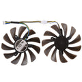 Ventilador de refrigeración para tarjeta gráfica VGA, CC de 12V, 4 pines, para Zotac Geforce GTX 1080 Ti GTX 1080Ti AMP Edition, diámetro: 95mm, pares, Diameter: 95mm