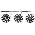 Ventilador de enfriamiento de tarjeta gráfica de 3 piezas para Zotac GTX 1070-8GD5 X-OC, diámetro: 85 mm, 0.5A Diameter: 9.5mm(3 PCS)