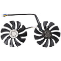 HA9010H12F-Z Ventilador de refrigeración para tarjeta gráfica de 4 pines para MSI GeForce GTX 1050 Hurricane GTX 1060 Hurricane 6G GDDR, diámetro: 85 mm, pares, HA9010H12F-Z