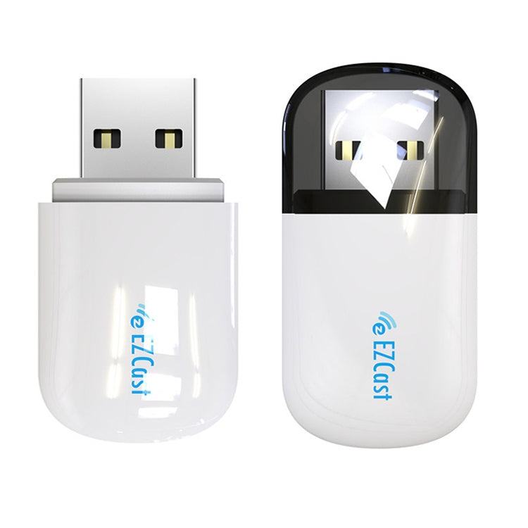 EZCast EZC-5200BS Adaptador inalámbrico WiFi de doble banda de 600 Mbps + Bluetooth USB 2.0