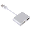 Adaptador 2 en 1 USB 3.0 a HDMI + VGA