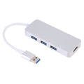 Adaptador 4 en 1 USB 3.0 a 3 x USB 3.0 + HDMI