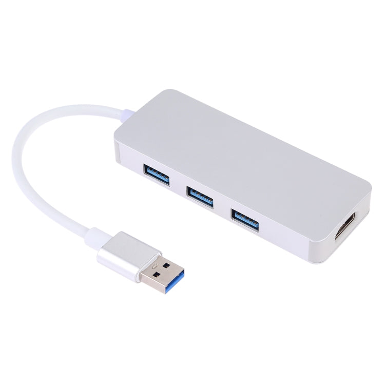 Adaptador 4 en 1 USB 3.0 a 3 x USB 3.0 + HDMI