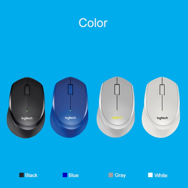 Ratón silencioso óptico inalámbrico Logitech M330 con receptor micro USB