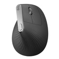 Logitech MX Vertical 4000DPI USB-C / Type-C + Unifying + Bluetooth Ratón óptico vertical inalámbrico ergonómico de tres modos, MX Vertical