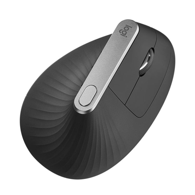 Logitech MX Vertical 4000DPI USB-C / Type-C + Unifying + Bluetooth Ratón óptico vertical inalámbrico ergonómico de tres modos, MX Vertical