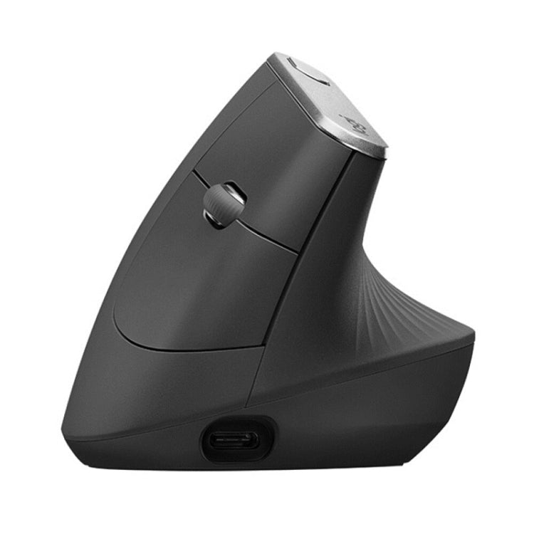 Logitech MX Vertical 4000DPI USB-C / Type-C + Unifying + Bluetooth Ratón óptico vertical inalámbrico ergonómico de tres modos, MX Vertical