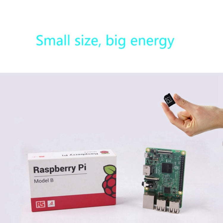 Placa de desarrollo BASEQI Raspberry Pi, caja oculta para tarjeta TF a SD