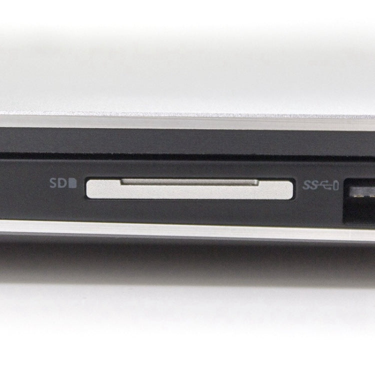 Caja de tarjeta SD de alta velocidad oculta de aleación de aluminio BASEQI para computadora portátil Dell XPS de 13,3 pulgadas, For Dell XPS 13.3 inch