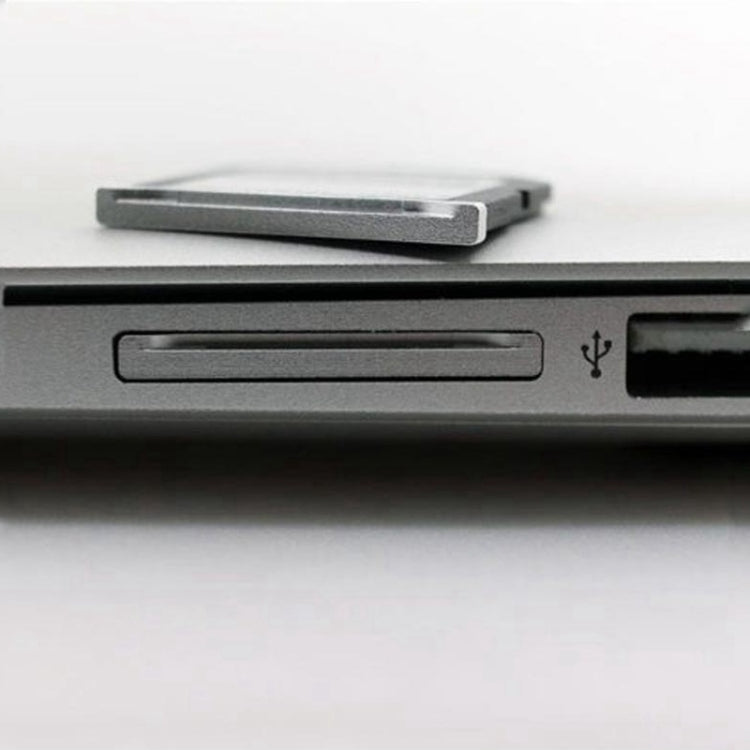 Funda para tarjeta SD de aleación de aluminio oculta BASEQI para portátil Lenovo YOGA 900, For Lenovo YOGA 900